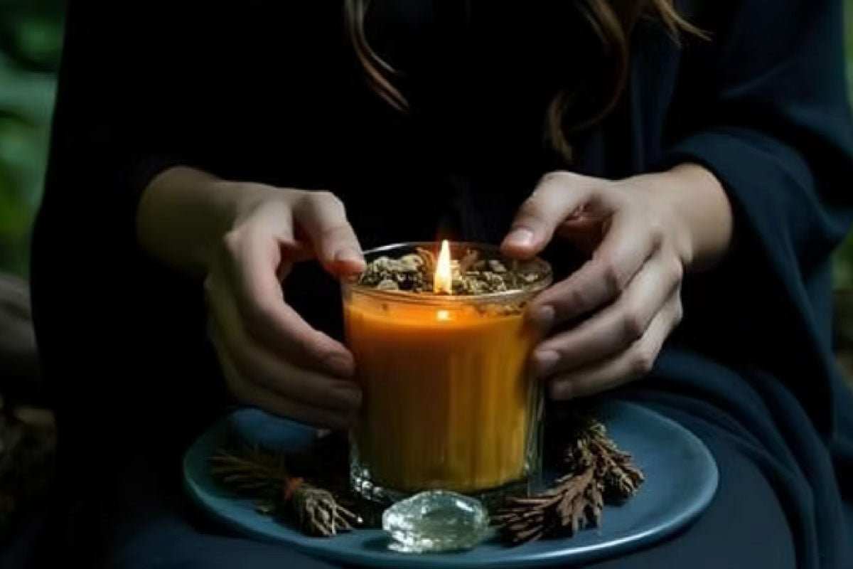 The Power of Intention Candles - Witch's Mark