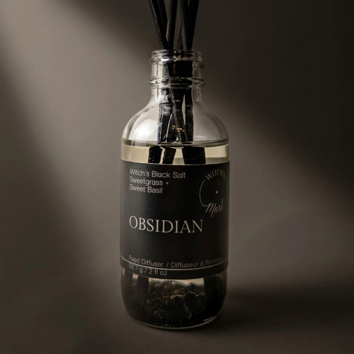 Obsidian - Spell Jar Reed Diffuser (Formerly Smudge)